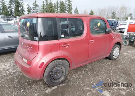 2009 Nissan Cube 1.8 из США, поврежденный, VIN JN8AZ28R59T129554